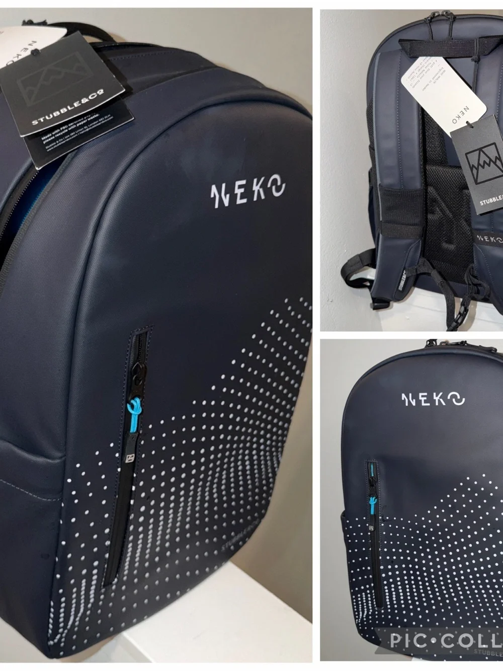 Stubble & Co Everyday Backpack 20L Black made n Sweden NWT!